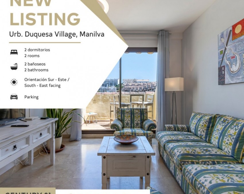 Piękny penthouse w Duquesa Village, nadmorski raj w Manilvie niedaleko Marbella